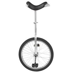 Fun 20 Inch Wheel Chrome Unicycle with Alloy Rim