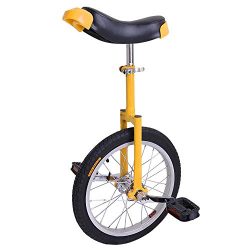 AW 16″ Inch Wheel Unicycle Leakproof Butyl Tire Wheel Cycling Outdoor Sports Fitness Exerc ...