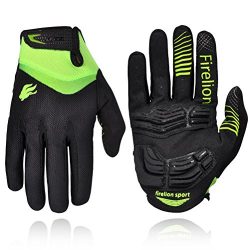 FIRELION Cycling Gloves Mountain Bike Gloves Road Racing Bicycle Gloves Gel Pad Riding Gloves To ...