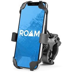 Roam Universal Premium Bike Phone Mount for Motorcycle – Bike Handlebars, Adjustable, Fits ...