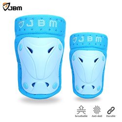 JBM Protective Gear Knee and Elbow Pads Support Guards for Multiple Sports Protection Safety Gea ...