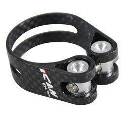 ICAN Carbon Fiber Seat Clamp 34.9mm for 31.6mm Seat Post Height 15mm