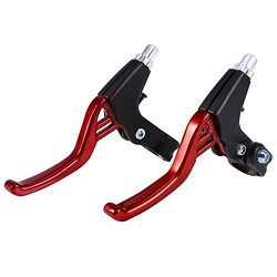 Bicycle brake levers Hand Brakes For Bicycles 2pcs Aluminium Alloy MTB Bike Bicycle Cycling Brak ...