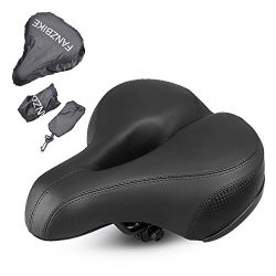 Soft Cushion Bicycle Saddle for Women – Comfortable Bike Seat – Night Riding and Mou ...