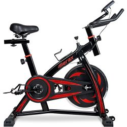 Merax indoor Cycling Bike Cycle Trainer Exercise Bicycle (Red)