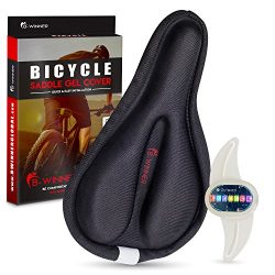 Bike Seat Cover – Universal Extra Soft Gel Bike Seat Cushion and most comfort for Road, Mountain ...