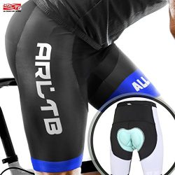 Arltb Winter Bike Shorts Men Gel Padded Cycling Bicycle Compression Cycle Touring Shorts Tights  ...