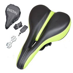 Cushion Gel Bicycle Bike Seat for Men – Comfortable Bike Saddle – Comfort for Road R ...