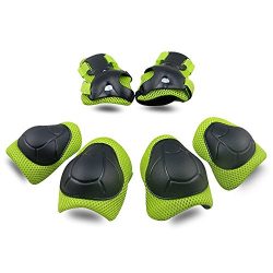 SKL Kids Protective Gear Knee Pads for Kids Knee and Elbow Pads with Wrist Guards 3 In 1 for Ska ...