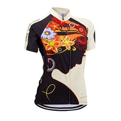 ZEROBIKE Women’s Short Sleeve Cycling Jersey Jacket Cycling Shirt Quick Dry Breathable Mou ...