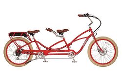 Pedego Tandem Red with Crème Balloon Package 48V 15Ah