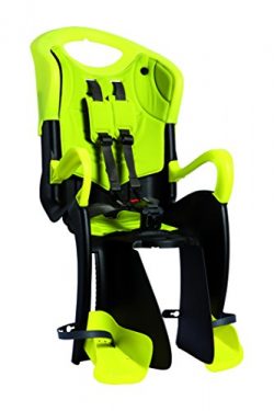 Bellelli Tiger Baby Carrier Child Bike Seat – Standard, Yellow – 50lbs