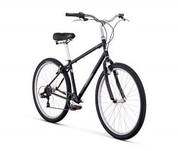 Raleigh Bikes Venture Comfort Bike, 21″/X-Large, Black