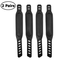 2 Pairs Exercise Bike Pedal Straps for Exercise Bike Stationary Cycle Home or Gym