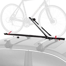 Cyclingdeal 1 Bike Car Roof Carrier Rack Bicycle Racks With Lock