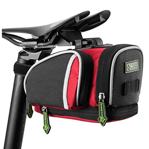 RockBros Road Mountain Bike Saddle Bag Under Seat Post Bag Fixed G ...