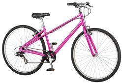 Schwinn Mifflin 700C Women’s Hybrid Bicycle, Pink, 16″/Small