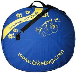 Bike Bag Dual Padded Wheel Bag for Airline travel, Bicycle Wheel Transport Case