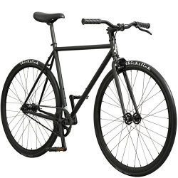 Pure Fix Original Fixed Gear Single Speed Bicycle, Amaru Matte Black, 58cm/Large