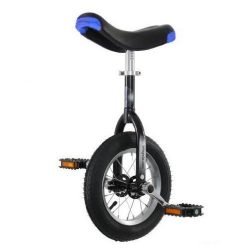 Hoppley 12″ Unicycle – Perfect Starter Uni – Black