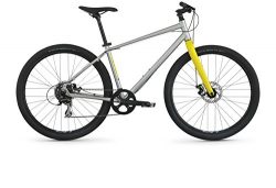 Raleigh Redux 1 Urban Assault Bike, 21″ /XL Frame, Slver, Silver, 21″ / X-Large