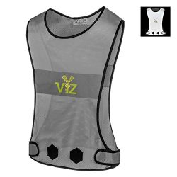 The 247 Viz Blaze Reflective Vest 360 – Bee Seen from All Angles While Running, Walking Jo ...