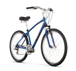 Raleigh Bikes Venture 4.0 Comfort Bike, Blue, 15″/Small