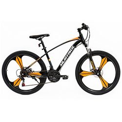 Murtisol 26″ Mountain Bike 21 Speed Shimano Derailleur Mag Wheel Disc Brake Orange Black