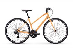 Raleigh Bikes Alysa 1 Women’s Fitness Hybrid Bike, Orange, 15″/Small