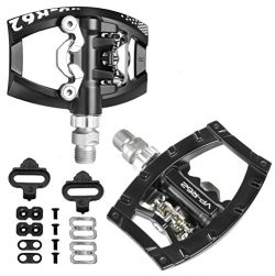 VP-R62 Dual Function Platform Shimaon SPD Road Touring Pedals Black