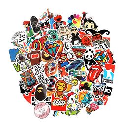 8 Series Stickers 100 pcs/pack Stickers Variety Vinyl Car Sticker Motorcycle Bicycle Luggage Dec ...