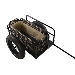 Cycle Force EV Bicycle Cargo & Surfboard Trailer with Camoflauge Cover