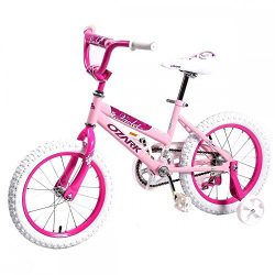 16″ Steel Frame Children BMX Girls Kids Bike Bicycle With Training Wheels