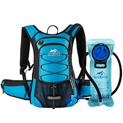 RUPUMPACK Insulated Hydration Backpack Pack with 2L Water Bladder – Keeps Liquid Cool up t ...