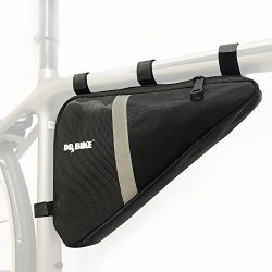 DRBIKE Bike Frame Storage Bag, Bicycle Triangle Strap-On Pouch for Road Bike & MTB, Cycling  ...