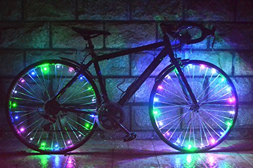 OuterStar Bicycle Wheel Light, Ultra Bright LED Bike Wheel Light ...