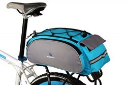 Best Fit For U Roswheel Bicycle Cycling Bike Saddle Rack Seat Cargo Bag Rear Pack Trunk Pannier  ...