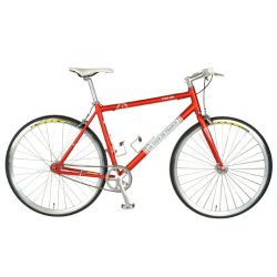 Tour de France Stage One Vintage Fixie Bike, 700c Wheels, Men’s Bike, Red, 51 cm Frame