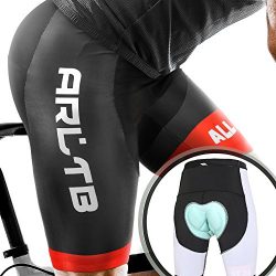 Arltb Bike Shorts 5 Sizes Men Gel Padded Cycling Bicycle Compression Cycle Touring Shorts Tights ...