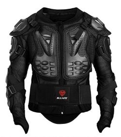 GuTe Motorcycle Protective Jacket,Sport Motocross MTB Racing Full Body Armor Protector for Men (XL)