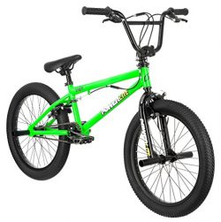 Powerlite Brawler 20-Inch Freestyle Bicycle, Neon Green