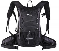 Dtown Running Hiking Cycling Water Pack Hydration Backpack Insulated with 2L EVA Reservoir Bag