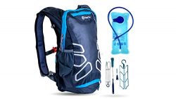 NeezToz Hydration Pack Backpack with 2L Hydration Bladder and Free Cleaning Kit Set (4 Pcs) for  ...