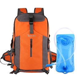 OXA 40L Hydration Backpack, Day Pack Perfect for Camping, Hiking, Running, Cycling, Biking, Clim ...